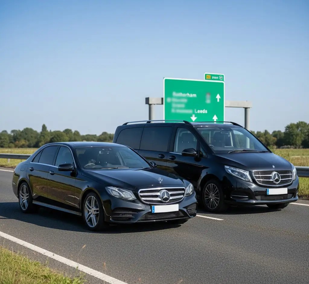 Rotherham To and From Leeds taxi