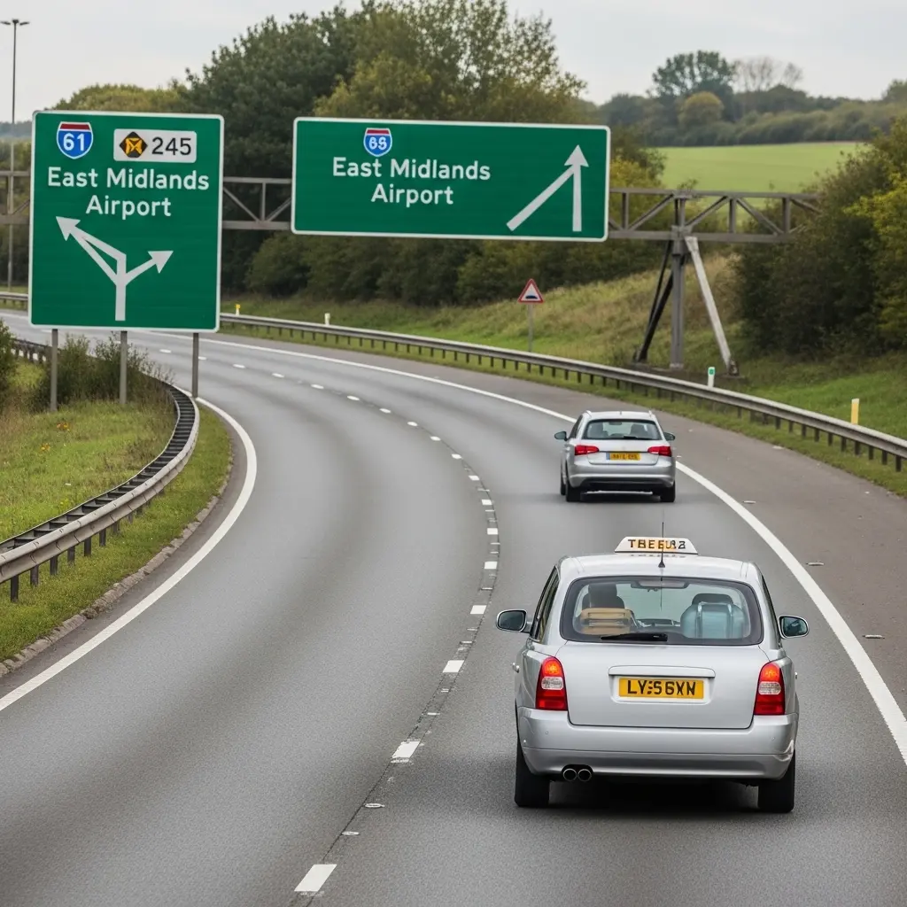 Sheffield to East Midlands Airport Taxi