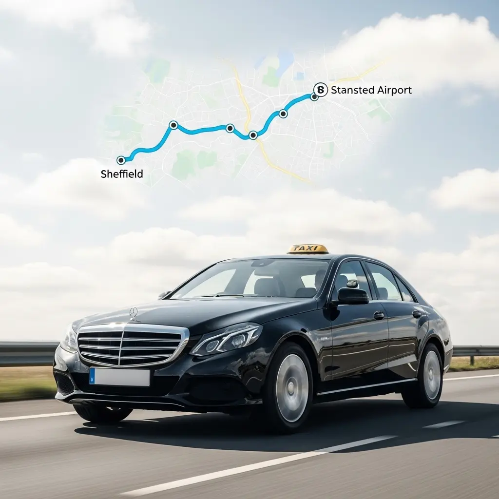 sheffield to stansted airport taxi
